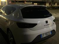 Usata Seat Leon FR 125 CV (91 kW) 2013 Bianco Berlina