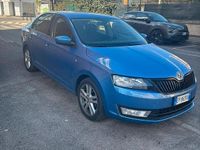 Usata Skoda Rapid 75 CV (55 kW) 2013 Blu Utilitaria