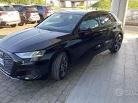 Usata Audi A3 150 CV (110 kW) 2022 Nero Berlina
