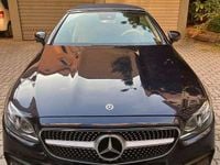 Usata Mercedes E220 Premium Plus 194 CV (142 kW) 2019 Blu/azzurro Cabrio