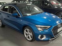 Usata Audi A3 S-Line 150 CV (110 kW) 2020 Blu/azzurro Berlina