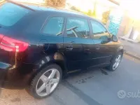 Usata Audi A3 90 CV (66 kW) 2009 Nero Utilitaria