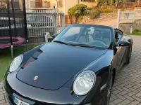 Usata Porsche 997 325 CV (239 kW) 2007 Nero Cabrio