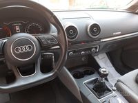 Usata Audi A3 Ambiente 150 CV (110 kW) 2017 Blu Berlina