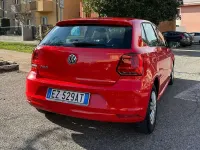 Usata VW Polo Trendline 60 CV (44 kW) 2015 Rosso Berlina
