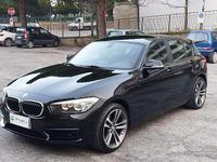 Usata BMW 114 Efficient Dynamics 95 CV (69 kW) 2019 Nero Utilitaria