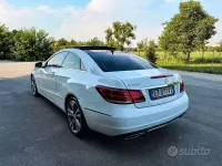 Usata Mercedes E250 204 CV (150 kW) 2013 Bianco Coupé