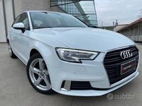 Usata Audi A3 Sport 116 CV (85 kW) 2019 Bianco Berlina