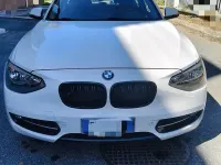 Usata BMW 118 Sport Line 143 CV (105 kW) 2014 Bianco Utilitaria