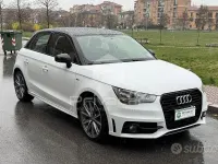 Usata Audi A1 S-Line 90 CV (66 kW) 2014 Bianco Utilitaria