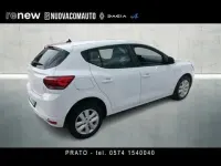 Usata Dacia Sandero Comfort 90 CV (66 kW) 2023 Bianco Utilitaria