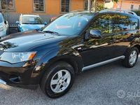 Usata Mitsubishi Outlander Intense 140 CV (102 kW) 2007 Nero SUV