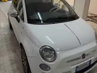 Usata Fiat 500C 75 CV (55 kW) 2010 Bianco Cabrio