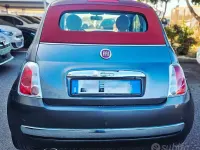 Usata Fiat 500C Lounge 69 CV (50 kW) 2015 Grigio Cabrio