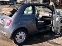 Usata Fiat 500C 2011 Grigio Cabrio