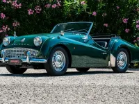 Usata Triumph TR3 90 CV (66 kW) 1959 Verde Cabrio