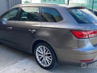 Usado Seat Leon ST Business 115 CV (84 kW) 2017 Gris Familiar