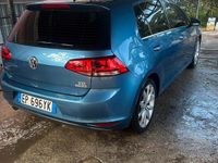 Usata VW Golf VII 105 CV (77 kW) 2012 Blu Berlina