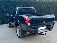 Usata Mitsubishi L200 136 CV (100 kW) 2007 Nero Pick-up