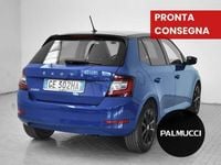 Usata Skoda Fabia Design Edition 95 CV (69 kW) 2021 Blu/azzurro Utilitaria
