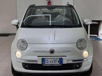 Usata Fiat 500C Lounge 69 CV (50 kW) 2010 Bianco Cabrio