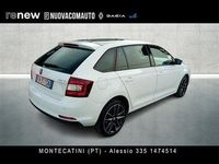 Usata Skoda Rapid Design Edition 90 CV (66 kW) 2018 Bianco Utilitaria