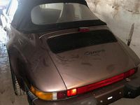Usata Porsche 911 Carrera Cabriolet 1989 Marrone Cabrio
