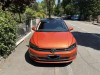 Usata VW Polo Comfortline 95 CV (69 kW) 2019 Arancione Utilitaria