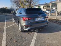 Usata Audi A3 S-Line 150 CV (110 kW) 2020 Grigio Berlina