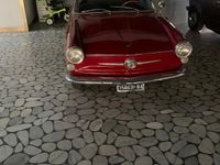 Usata Fiat 600 1960 Rosso Cabrio