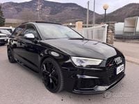 Usata Audi RS3 Ambiente 400 CV (294 kW) 2018 Nero Berlina