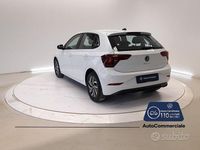 Usata VW Polo Life 95 CV (69 kW) 2023 Bianco Utilitaria