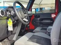 Usata Jeep Wrangler Sahara 177 CV (130 kW) 2010 Rosso SUV