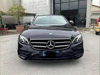 Usata Mercedes E220 AMG 194 CV (142 kW) 2016 Nero Berlina