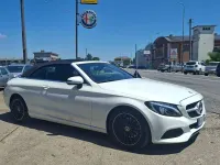 Usata Mercedes C220 170 CV (125 kW) 2017 Bianco Cabrio