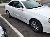 Usata Mercedes CLK220 Elegance 150 CV (110 kW) 2006 Bianco Coupé