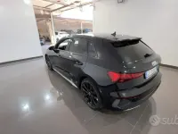 Usata Audi A3 150 CV (110 kW) 2023 Nero Berlina