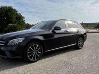 Usata Mercedes C180 Business 122 CV (89 kW) 2019 Nero Station wagon