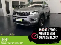 Usata Jeep Compass Limited 140 CV (102 kW) 2020 Grigio SUV