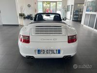 Usata Porsche 911 Carrera 4S Cabriolet 355 CV (261 kW) 2007 Bianco Cabrio