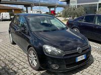 Usata VW Golf VI Highline 105 CV (77 kW) 2011 Nero Utilitaria