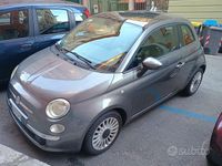 Usata Fiat 500 Lounge 95 CV (69 kW) 2010 Grigio Berlina