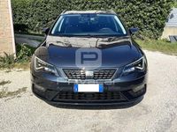 Usata Seat Leon ST XCELLENCE 131 CV (96 kW) 2020 Blu Station wagon