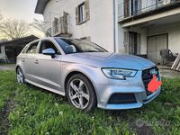 Usata Audi A3 S-Line 150 CV (110 kW) 2017 Grigio Berlina