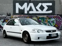 Usata Honda Civic 90 CV (66 kW) 1999 Bianco Berlina