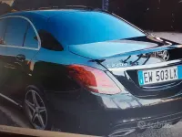 Usata Mercedes C220 AMG line 170 CV (125 kW) 2014 Nero Berlina
