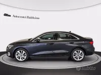 Usata Audi A3 Advanced 150 CV (110 kW) 2024 Grigio manhattan met. Berlina