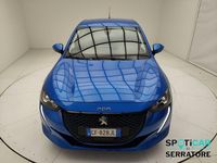 Usata Peugeot e-208 Allure 100 kW (136 CV) 2021 Blu Utilitaria