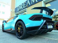 Usata Lamborghini Huracán 640 CV (470 kW) 2018 Azzurro pastello Coupé