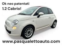 usata Fiat 500C 500C CABRIO OK NEO PAT.1.2 Rock 69cv